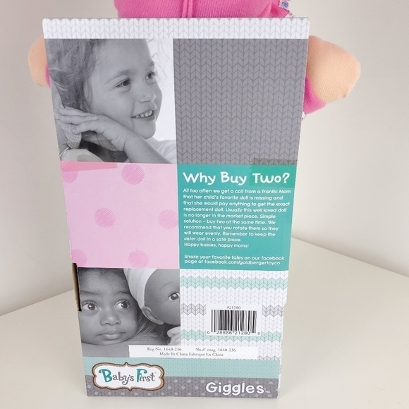BABY'S first giggles doll New - Picture 6 of 9